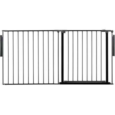 Safetots Séparateur de Pièce Multi-Panneau Premium, jusqu'à 154cm de Largeur, Barrière Flexible Multi-Panneau avec Porte pour Bébés et Tout-Petits, 70cm de Haut, Couleur Noir - Publicité Safetots Séparateur de Pièce Multi-Panneau Premium, jusqu'à 154cm de Largeur, Barrière Flexible Multi-Panneau avec Porte pour Bébés et Tout-Petits, 70cm de Haut, Couleur Noir - Publicité