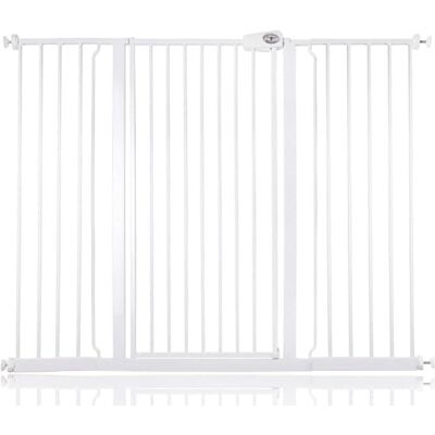 Bettacare Barrière Extra Haute Premium pour Chien, Installation Facile par Pression pour Chien et Chiot, 132,4cm 141,8cm, Extra Haute de 104cm, Couleur Blanc - Publicité Bettacare Barrière Extra Haute Premium pour Chien, Installation Facile par Pression pour Chien et Chiot, 132,4cm 141,8cm, Extra Haute de 104cm, Couleur Blanc - Publicité