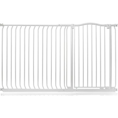 Safetots Barrière de Sécurité Supérieure Extra Haute avec Design Courbé, Barrière à Pression pour Escaliers, 171cm 180cm, Hauteur Extra Haute de 100cm, Couleur Blanc Mat - Publicité Safetots Barrière de Sécurité Supérieure Extra Haute avec Design Courbé, Barrière à Pression pour Escaliers, 171cm 180cm, Hauteur Extra Haute de 100cm, Couleur Blanc Mat - Publicité