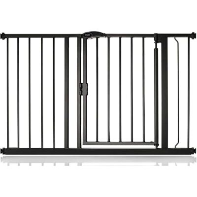 Safetots Barrière de Sécurité à Pression à Fermeture Automatique, Barrière d'Escalier à Fermeture Automatique pour Bébé, Barrière de Sécurité, 118,2cm 125,2cm, Couleur Noir Mat - Publicité Safetots Barrière de Sécurité à Pression à Fermeture Automatique, Barrière d'Escalier à Fermeture Automatique pour Bébé, Barrière de Sécurité, 118,2cm 125,2cm, Couleur Noir Mat - Publicité