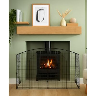 Babylo Premier Fireguard - Noir - Jusqu'à 133cm de Largeur - Publicité Babylo Premier Fireguard - Noir - Jusqu'à 133cm de Largeur - Publicité
