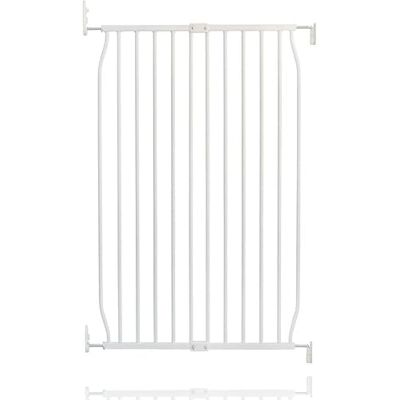 Safetots Eco Barrière de Sécurité Extra Haute pour Bébé à Vis, Barrière d'Escalier pour Bébé, 80cm 90cm, Hauteur 100cm, Couleur Blanc - Publicité Safetots Eco Barrière de Sécurité Extra Haute pour Bébé à Vis, Barrière d'Escalier pour Bébé, 80cm 90cm, Hauteur 100cm, Couleur Blanc - Publicité