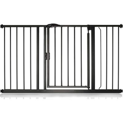 Safetots Barrière de Sécurité à Pression à Fermeture Automatique, Barrière d'Escalier à Fermeture Automatique pour Bébé, Barrière de Sécurité, 132,6cm 139,6cm, Couleur Noir Mat - Publicité Safetots Barrière de Sécurité à Pression à Fermeture Automatique, Barrière d'Escalier à Fermeture Automatique pour Bébé, Barrière de Sécurité, 132,6cm 139,6cm, Couleur Noir Mat - Publicité