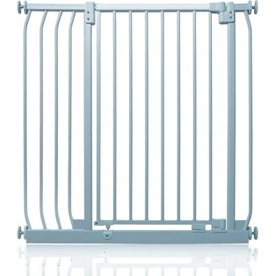 Safetots Barrière de Sécurité Extra Haute Elite, Barrière d'Escalier à Fixation par Pression, Barrière de Sécurité pour Bébé pour Portes, 89cm 98cm, Hauteur Extra Haute de 96.8cm, Couleur Gris Mat - Publicité Safetots Barrière de Sécurité Extra Haute Elite, Barrière d'Escalier à Fixation par Pression, Barrière de Sécurité pour Bébé pour Portes, 89cm 98cm, Hauteur Extra Haute de 96.8cm, Couleur Gris Mat - Publicité