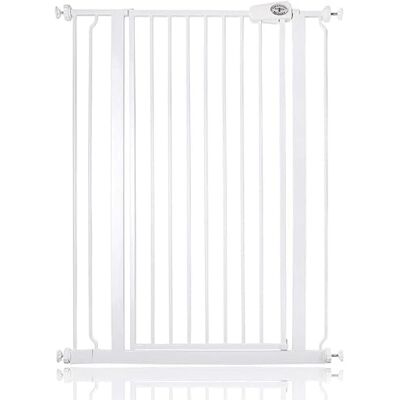 Bettacare Barrière Extra Haute Premium pour Chien, Installation Facile par Pression pour Chien et Chiot, 84,4cm 90cm, Extra Haute de 104cm, Couleur Blanc - Publicité Bettacare Barrière Extra Haute Premium pour Chien, Installation Facile par Pression pour Chien et Chiot, 84,4cm 90cm, Extra Haute de 104cm, Couleur Blanc - Publicité