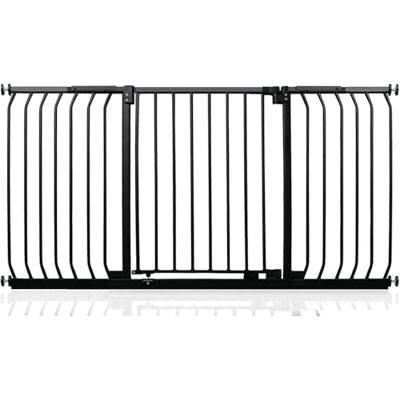 Safetots Barrière de Sécurité Elite, Barrière d'Escalier à Fixation par Pression, Barrière de Sécurité pour Bébé pour Portes et Couloirs, Installation Facile, 143cm 152cm, Couleur Noir Mat - Publicité Safetots Barrière de Sécurité Elite, Barrière d'Escalier à Fixation par Pression, Barrière de Sécurité pour Bébé pour Portes et Couloirs, Installation Facile, 143cm 152cm, Couleur Noir Mat - Publicité