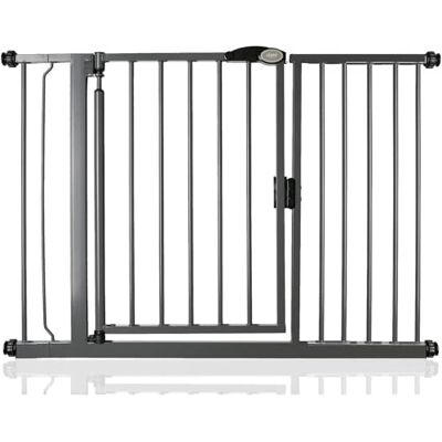 Bettacare Barrière de Sécurité à Fermeture Automatique, Barrière de Sécurité à Pression pour Bébé, Sécurité pour Portes et Couloirs, 118,2cm 125,2cm, Couleur Gris Ardoise - Publicité Bettacare Barrière de Sécurité à Fermeture Automatique, Barrière de Sécurité à Pression pour Bébé, Sécurité pour Portes et Couloirs, 118,2cm 125,2cm, Couleur Gris Ardoise - Publicité