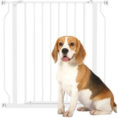 PawHut Barrière de sécurité Chien barrière Extensible 75-85 x 76 cm barrière escaliers couloirs Portes sans perçage en Acier et ABS Blanc - Publicité PawHut Barrière de sécurité Chien barrière Extensible 75-85 x 76 cm barrière escaliers couloirs Portes sans perçage en Acier et ABS Blanc - Publicité