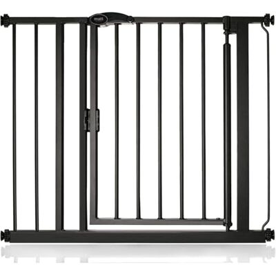 Bettacare Barrière de Sécurité à Fermeture Automatique, Barrière de Sécurité à Pression pour Bébé, Sécurité pour Portes et Couloirs, 89,4cm 96,4cm, Couleur Noir Mat - Publicité Bettacare Barrière de Sécurité à Fermeture Automatique, Barrière de Sécurité à Pression pour Bébé, Sécurité pour Portes et Couloirs, 89,4cm 96,4cm, Couleur Noir Mat - Publicité