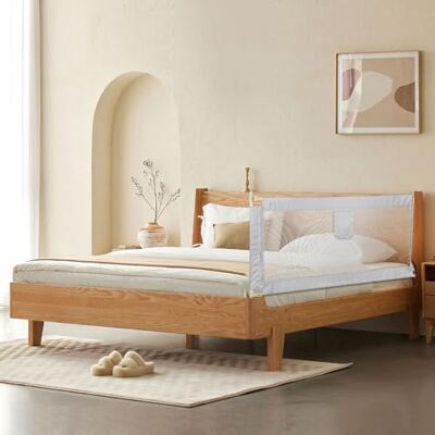 LANTUS Barrière de lit pour Les Tout-Petits, réglable en Hauteur, Cadre en métal Robuste Barrière de Lit Bébé Barrière de Sécurité, Cadre Métallique Anti-Chute, Gris foncé-1,8 m - Publicité LANTUS Barrière de lit pour Les Tout-Petits, réglable en Hauteur, Cadre en métal Robuste Barrière de Lit Bébé Barrière de Sécurité, Cadre Métallique Anti-Chute, Gris foncé-1,8 m - Publicité