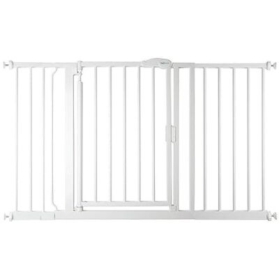 Safetots Barrière de Sécurité à Pression à Fermeture Automatique, Barrière d'Escalier à Fermeture Automatique pour Bébé, Barrière de Sécurité, 132,6cm 139,6cm, Couleur Blanc - Publicité Safetots Barrière de Sécurité à Pression à Fermeture Automatique, Barrière d'Escalier à Fermeture Automatique pour Bébé, Barrière de Sécurité, 132,6cm 139,6cm, Couleur Blanc - Publicité