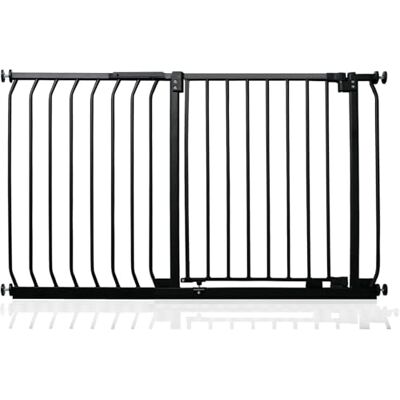 Safetots Barrière de Sécurité Elite, Barrière d'Escalier à Fixation par Pression, Barrière de Sécurité pour Bébé pour Portes et Couloirs, Installation Facile, 107cm 116cm, Couleur Noir Mat - Publicité Safetots Barrière de Sécurité Elite, Barrière d'Escalier à Fixation par Pression, Barrière de Sécurité pour Bébé pour Portes et Couloirs, Installation Facile, 107cm 116cm, Couleur Noir Mat - Publicité