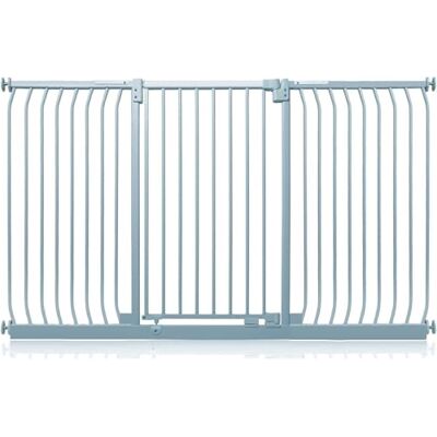 Safetots Barrière de Sécurité Extra Haute Elite, Barrière d'Escalier à Fixation par Pression, Barrière de Sécurité pour Bébé pour Portes, 188cm 197cm, Hauteur Extra Haute de 96.8cm, Couleur Gris Mat - Publicité Safetots Barrière de Sécurité Extra Haute Elite, Barrière d'Escalier à Fixation par Pression, Barrière de Sécurité pour Bébé pour Portes, 188cm 197cm, Hauteur Extra Haute de 96.8cm, Couleur Gris Mat - Publicité