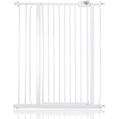Bettacare Barrière Extra Haute Premium pour Chien, Installation Facile par Pression pour Chien et Chiot, 88,9cm 96,5cm, Extra Haute de 104cm, Couleur Blanc - Publicité Bettacare Barrière Extra Haute Premium pour Chien, Installation Facile par Pression pour Chien et Chiot, 88,9cm 96,5cm, Extra Haute de 104cm, Couleur Blanc - Publicité
