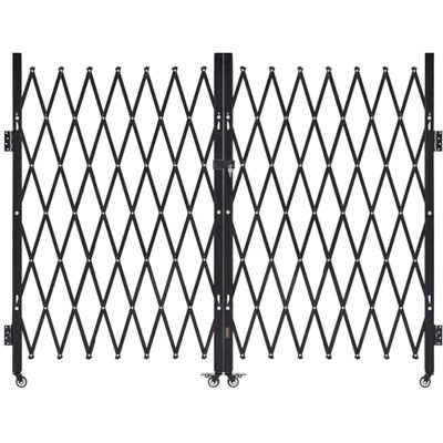 VEVOR Barrière de Sécurité Extensible de 330 x 160,5 cm, Double Portail Ciseau, Verrouillable et Rétractable, en Acier Solide, avec Roues Pivotants à 360°, pour Entrée, Garage, Entrepôt et Piscine - Publicité VEVOR Barrière de Sécurité Extensible de 330 x 160,5 cm, Double Portail Ciseau, Verrouillable et Rétractable, en Acier Solide, avec Roues Pivotants à 360°, pour Entrée, Garage, Entrepôt et Piscine - Publicité