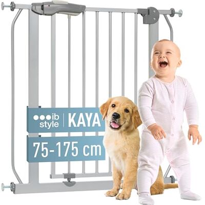 IB-Style ib style® KAYA Barrière de sécurité Tous les aspects de sécurité ! Incl. capuchons de protection murale ! Pas de perçage Gris 85-95 cm - Publicité IB-Style ib style® KAYA Barrière de sécurité Tous les aspects de sécurité ! Incl. capuchons de protection murale ! Pas de perçage Gris 85-95 cm - Publicité