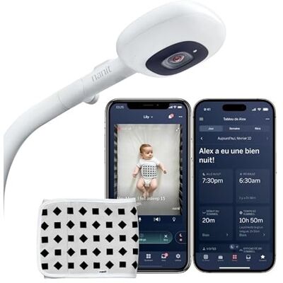Nanit - Nanit Pro - Bande respiratoire - Pied au sol - Baby Monitor - Publicité Nanit - Nanit Pro - Bande respiratoire - Pied au sol - Baby Monitor - Publicité