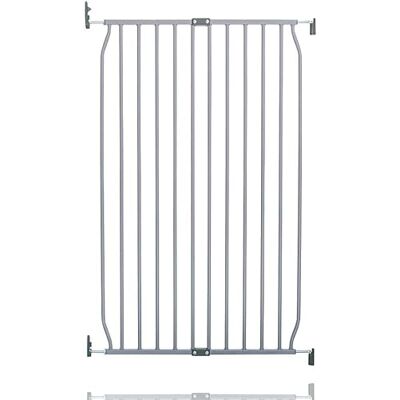 Safetots Eco Barrière de Sécurité Extra Haute pour Bébé à Vis, Barrière d'Escalier pour Bébé, 80cm 90cm, Hauteur 100cm, Couleur Gris - Publicité Safetots Eco Barrière de Sécurité Extra Haute pour Bébé à Vis, Barrière d'Escalier pour Bébé, 80cm 90cm, Hauteur 100cm, Couleur Gris - Publicité