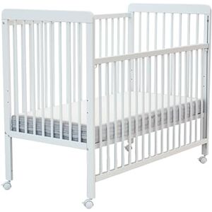 AT4 Webaby Lit bébé Coulissant en Bois 60x120 LIVO Hêtre Verni Sommier réglable 3 hauteurs 4 Roues multidirectionnelles avec Frein - Publicité AT4 Webaby Lit bébé Coulissant en Bois 60x120 LIVO Hêtre Verni Sommier réglable 3 hauteurs 4 Roues multidirectionnelles avec Frein - Publicité