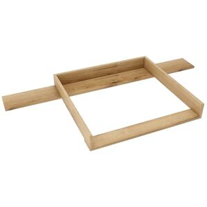 regalik Plan à Langer avec Plateau pour Hemnes d'IKEA, Extension pour Table à Langer pour Commode 50x160 cm, Amovible, Plan à Langer avec Façades Droites, Chêne - Publicité regalik Plan à Langer avec Plateau pour Hemnes d'IKEA, Extension pour Table à Langer pour Commode 50x160 cm, Amovible, Plan à Langer avec Façades Droites, Chêne - Publicité