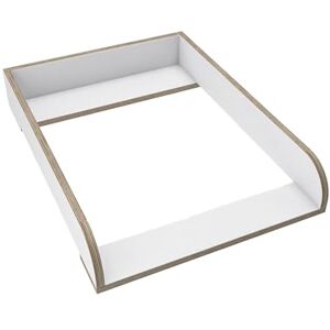 regalik Plan à Langer pour Hemnes d'IKEA, Extension pour Commode de 50 cm, Amovible, Plan à Langer avec Façades Arrondies, Superwood Blanc, 72 cm x 54 cm - Publicité regalik Plan à Langer pour Hemnes d'IKEA, Extension pour Commode de 50 cm, Amovible, Plan à Langer avec Façades Arrondies, Superwood Blanc, 72 cm x 54 cm - Publicité