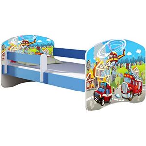 ACMA Lit Enfant Junior TIROIR Matelas sommier Gratuite Bleu Meubles pour Enfants II (36 Sapeurs Pompiers, 180 x 80 cm) - Publicité ACMA Lit Enfant Junior TIROIR Matelas sommier Gratuite Bleu Meubles pour Enfants II (36 Sapeurs Pompiers, 180 x 80 cm) - Publicité
