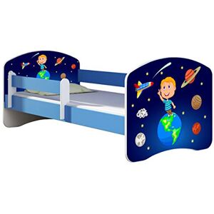 ACMA Lit Enfant Junior TIROIR Matelas sommier Gratuite Bleu Meubles pour Enfants II (22 Cosmos, 160 x 80 cm) - Publicité ACMA Lit Enfant Junior TIROIR Matelas sommier Gratuite Bleu Meubles pour Enfants II (22 Cosmos, 160 x 80 cm) - Publicité