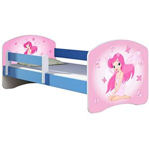 ACMA Lit Enfant Junior TIROIR Matelas sommier Gratuite Bleu Meubles pour Enfants II (07 Fée Rose, 140 x 70 cm) - Publicité ACMA Lit Enfant Junior TIROIR Matelas sommier Gratuite Bleu Meubles pour Enfants II (07 Fée Rose, 140 x 70 cm) - Publicité