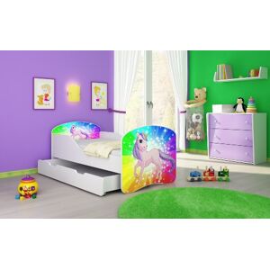 ACMA I Lit Enfant Junior TIROIR Matelas sommier Gratuite Meubles pour Enfants (18 Poney Arc-en-Ciel, 140 x 70 cm + tiroir) - Publicité ACMA I Lit Enfant Junior TIROIR Matelas sommier Gratuite Meubles pour Enfants (18 Poney Arc-en-Ciel, 140 x 70 cm + tiroir) - Publicité