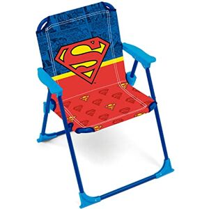 ARDITEX Chaise Pliante avec accoudoirs Superman de DC Comics 38x32x53cm Adaptée au Jardin, Camping, Plage ou Montagne Idéale pour Enfants. Publicité ARDITEX Chaise Pliante avec accoudoirs Superman de DC Comics 38x32x53cm Adaptée au Jardin, Camping, Plage ou Montagne Idéale pour Enfants. Publicité