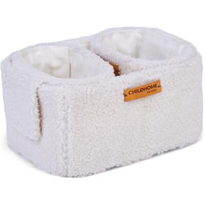 Childhome - Paniers Teddy écru - écru - tissu - Storage Baskets - Publicité Childhome - Paniers Teddy écru - écru - tissu - Storage Baskets - Publicité