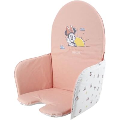 Babycalin Coussin chaise haute bébé Universel 28x38 cm Minnie Good Morning Disney Baby Coussin chaise haute Imperméable en PVC Coussin pour chaise bébé Réversible et confortable - Publicité Babycalin Coussin chaise haute bébé Universel 28x38 cm Minnie Good Morning Disney Baby Coussin chaise haute Imperméable en PVC Coussin pour chaise bébé Réversible et confortable - Publicité