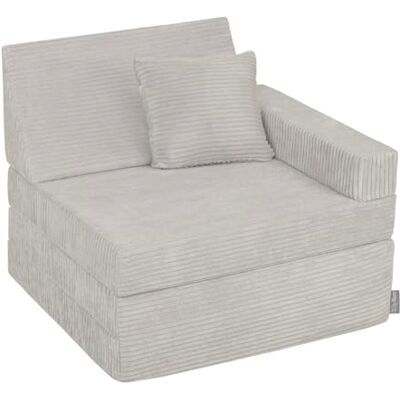 KiddyMoon Fauteuil Enfant Convertible en Mousse, Fauteuil pour Enfants Chaise pour Chambre d'enfants Matelas Pliable Matelas Fauteuil Relax Fauteuil Douillet - Publicité KiddyMoon Fauteuil Enfant Convertible en Mousse, Fauteuil pour Enfants Chaise pour Chambre d'enfants Matelas Pliable Matelas Fauteuil Relax Fauteuil Douillet - Publicité
