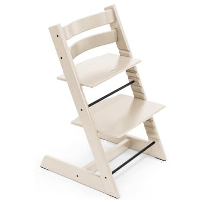 Stokke Tripp Trapp Chaise haute ergonomique et réglable pour bébés Blanc vanille - Publicité Stokke Tripp Trapp Chaise haute ergonomique et réglable pour bébés Blanc vanille - Publicité