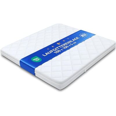 Totsy Baby Matelas de Parc Enfant carré 100x100 cm Tapis de Parcs de Jeu pour Bebe cododo ou Sol Doux en Mousse avec Respirante Housse pour bébé Oeko-Tex 100 x 100 - Publicité Totsy Baby Matelas de Parc Enfant carré 100x100 cm Tapis de Parcs de Jeu pour Bebe cododo ou Sol Doux en Mousse avec Respirante Housse pour bébé Oeko-Tex 100 x 100 - Publicité