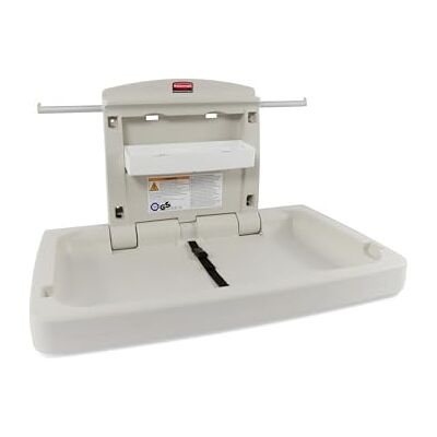 Rubbermaid Commercial Products FG781888LPLAT - Station de change, Horizontale, Pliable - Publicité Rubbermaid Commercial Products FG781888LPLAT - Station de change, Horizontale, Pliable - Publicité