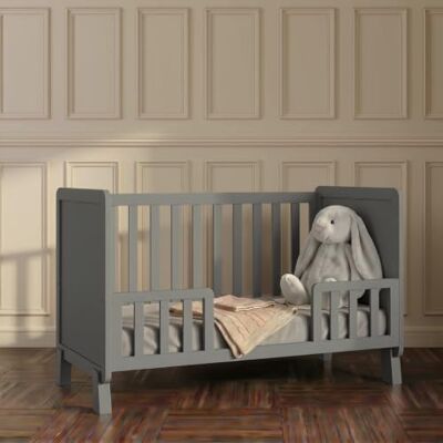 Love For Sleep Lit Bébé Évolutif en Bois 120x60 cm Blanc Francis avec Matelas en Mousse – Lit Enfant Fille ou Garçon - Publicité Love For Sleep Lit Bébé Évolutif en Bois 120x60 cm Blanc Francis avec Matelas en Mousse – Lit Enfant Fille ou Garçon - Publicité