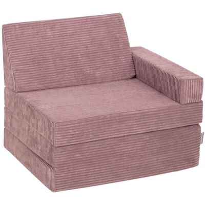 KiddyMoon Fauteuil Enfant Convertible en Mousse, Fauteuil pour Enfants Chaise pour Chambre d'enfants Matelas Pliable Matelas Fauteuil Relax Fauteuil Douillet - Publicité KiddyMoon Fauteuil Enfant Convertible en Mousse, Fauteuil pour Enfants Chaise pour Chambre d'enfants Matelas Pliable Matelas Fauteuil Relax Fauteuil Douillet - Publicité