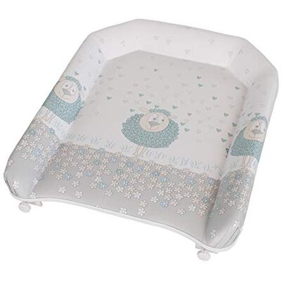 Geuther Plan à Langer à fixer sur lit avec matelas motif: Mouton - Publicité Geuther Plan à Langer à fixer sur lit avec matelas motif: Mouton - Publicité