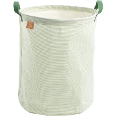 Sauthon Panier de Rangement Tissu 31x39x31cm Coton Vert Tilleul - Publicité Sauthon Panier de Rangement Tissu 31x39x31cm Coton Vert Tilleul - Publicité