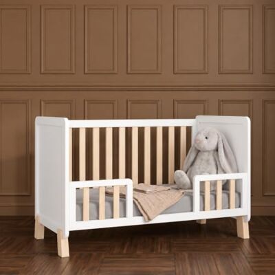 Love For Sleep Lit Bébé Évolutif en Bois 120x60 cm Blanc Francis avec Matelas en Mousse – Lit Enfant Fille ou Garçon - Publicité Love For Sleep Lit Bébé Évolutif en Bois 120x60 cm Blanc Francis avec Matelas en Mousse – Lit Enfant Fille ou Garçon - Publicité