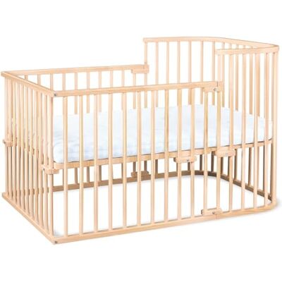 babybay Boxspring lit cododo en Bois de hêtre Massif/Compact et modulable/Hauteur du lit réglable en continu/lit bébé évolutif (Vernis Naturel) / Parure de lit pour Enfants - Publicité babybay Boxspring lit cododo en Bois de hêtre Massif/Compact et modulable/Hauteur du lit réglable en continu/lit bébé évolutif (Vernis Naturel) / Parure de lit pour Enfants - Publicité