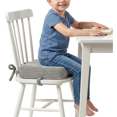 KiddyMoon Coussin Rehausseur De Chaise Enfant, Assise Rehaussée 10 Cm Avec Housse Lavable Et Liens d’Attache, Gris Foncé - Publicité KiddyMoon Coussin Rehausseur De Chaise Enfant, Assise Rehaussée 10 Cm Avec Housse Lavable Et Liens d’Attache, Gris Foncé - Publicité