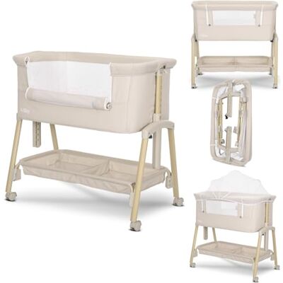 Lorelli Lit cododo Millie Beige - Publicité Lorelli Lit cododo Millie Beige - Publicité