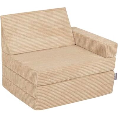 KiddyMoon Fauteuil Enfant Convertible en Mousse, Fauteuil pour Enfants Chaise pour Chambre d'enfants Matelas Pliable Matelas Fauteuil Relax Fauteuil Douillet - Publicité KiddyMoon Fauteuil Enfant Convertible en Mousse, Fauteuil pour Enfants Chaise pour Chambre d'enfants Matelas Pliable Matelas Fauteuil Relax Fauteuil Douillet - Publicité