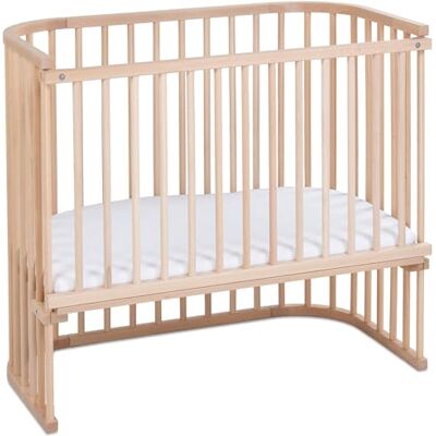 babybay Boxspring XXL lit cododo en Bois de hêtre Massif/Compact et modulable/Hauteur du lit réglable en continu/lit bébé évolutif (Naturel Non traité) / Parure de lit pour Enfants - Publicité babybay Boxspring XXL lit cododo en Bois de hêtre Massif/Compact et modulable/Hauteur du lit réglable en continu/lit bébé évolutif (Naturel Non traité) / Parure de lit pour Enfants - Publicité