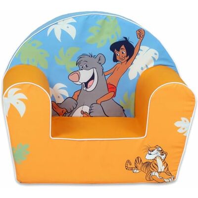 Le Livre de la Jungle – Mowgli & Baloo – Fauteuil Enfant en Mousse Disney Siège Bébé Confort Premium, Dossier Stable Anti-pli, Anti-basculement, Léger – Fabriqué en UE - Publicité Le Livre de la Jungle – Mowgli & Baloo – Fauteuil Enfant en Mousse Disney Siège Bébé Confort Premium, Dossier Stable Anti-pli, Anti-basculement, Léger – Fabriqué en UE - Publicité