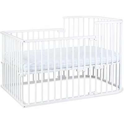babybay Boxspring lit cododo en Bois de hêtre Massif/Compact et modulable/Hauteur du lit réglable en continu/lit bébé évolutif (Peint en Blanc) / Parure de lit pour Enfants - Publicité babybay Boxspring lit cododo en Bois de hêtre Massif/Compact et modulable/Hauteur du lit réglable en continu/lit bébé évolutif (Peint en Blanc) / Parure de lit pour Enfants - Publicité