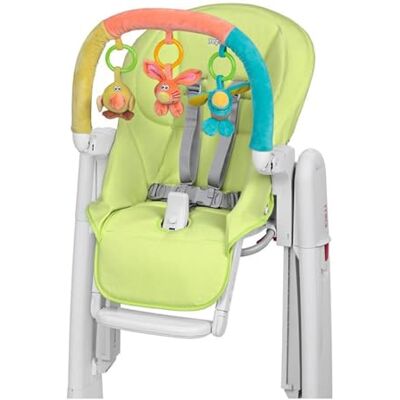Peg Perego PEG Kit Tatamia Housse d'Assise + Barre de Jeux Compatible avec les Chaises Hautes Tatamia de Peg Vert - Publicité Peg Perego PEG Kit Tatamia Housse d'Assise + Barre de Jeux Compatible avec les Chaises Hautes Tatamia de Peg Vert - Publicité