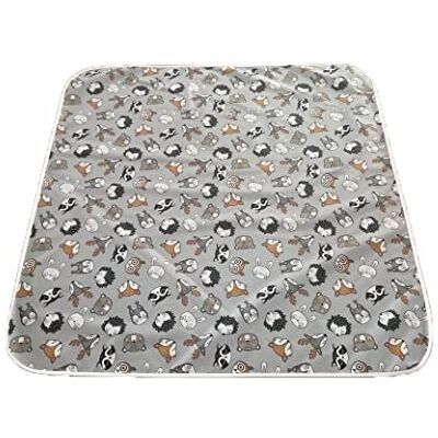 Born Cheeky Tapis anti-éclaboussures Woodland pour chaise haute de 129,5 cm, antidérapant, imperméable, lavable, pour bébé, tout-petit, sevrage de chaise haute, travaux manuels désordonnés et sessions - Publicité Born Cheeky Tapis anti-éclaboussures Woodland pour chaise haute de 129,5 cm, antidérapant, imperméable, lavable, pour bébé, tout-petit, sevrage de chaise haute, travaux manuels désordonnés et sessions - Publicité